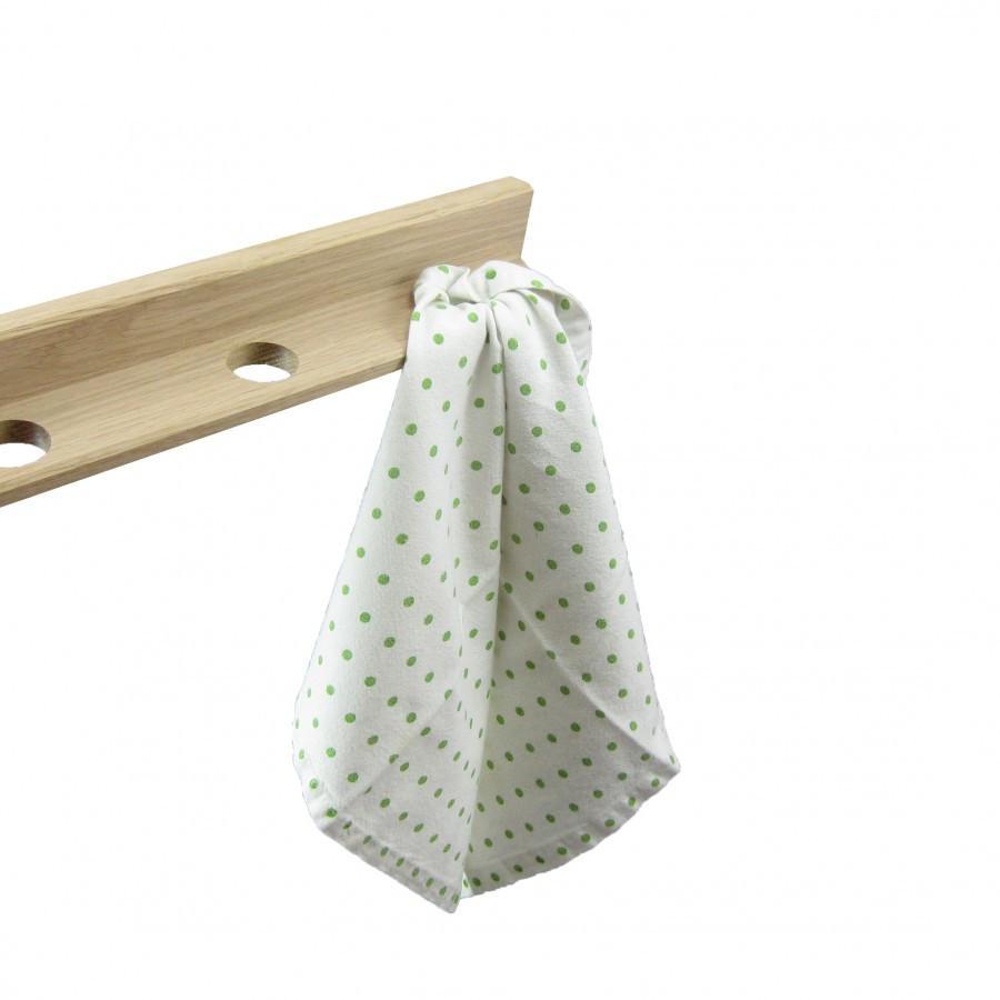 Oak Tea Towel Holder Rack