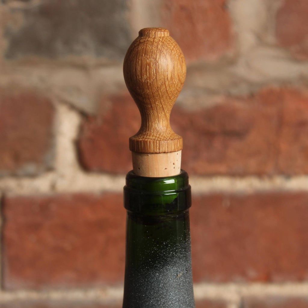 Oak Wine Bottle Stopper