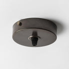 Old English Brass 100mm Steel Ceiling Rose - All Outlet Options-Ceiling Rose-Yester Home
