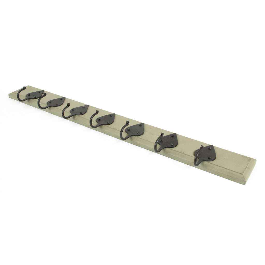 Olive Green Cottage Coat Rack | From The Anvil