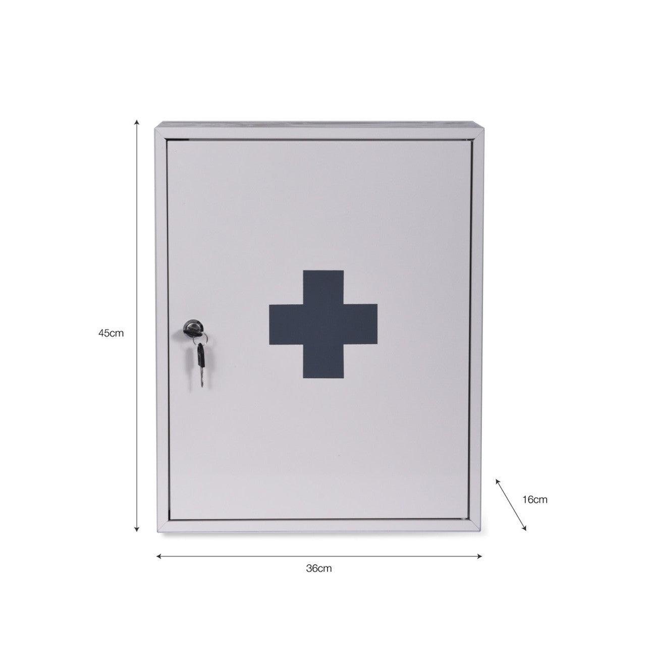 Original First Aid Wall Cabinet | Chalk - Storage & Shelving - Garden Trading - Yester Home