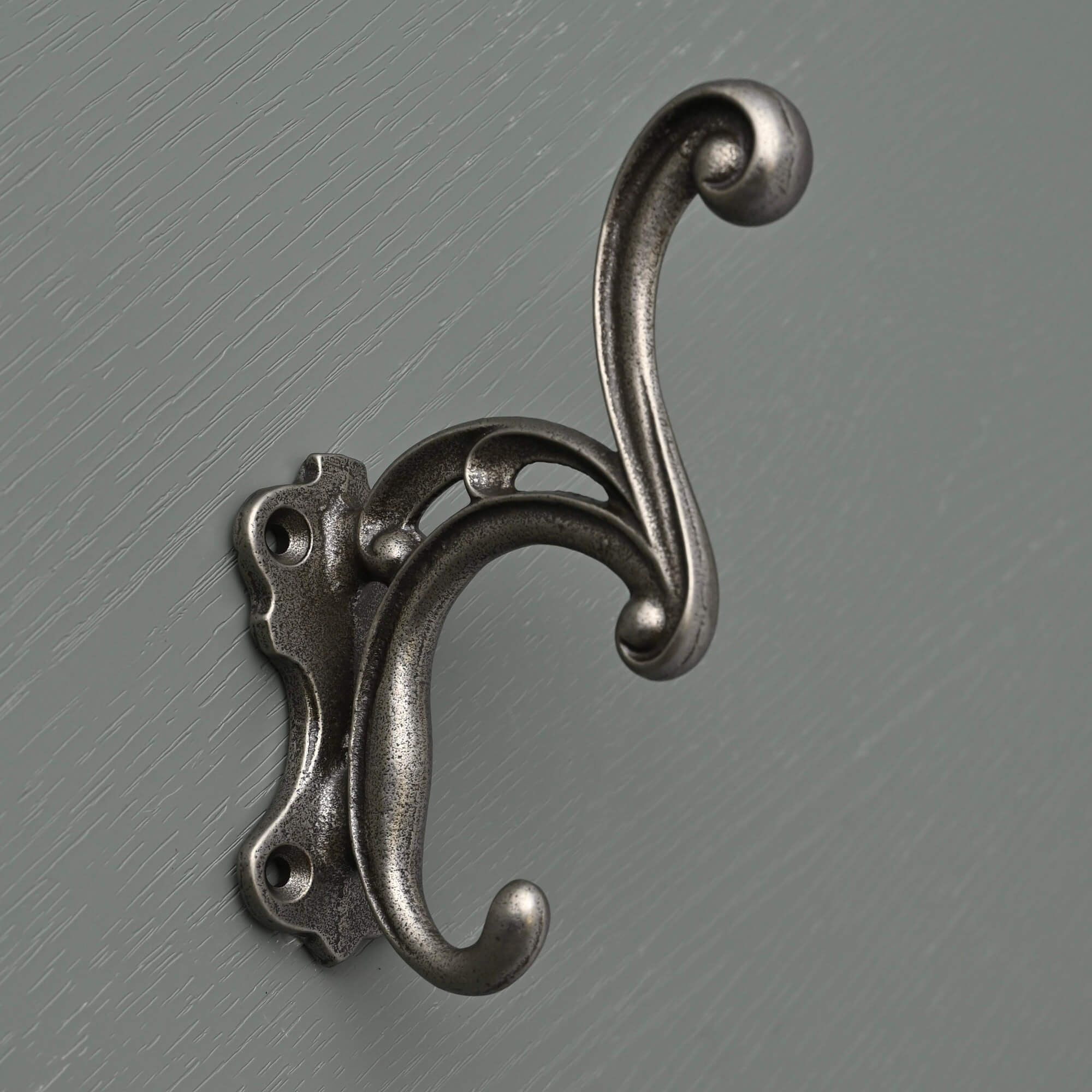Ornate Cast Iron Hat & Coat Hook - Coat Hooks - Yester Home - Yester Home
