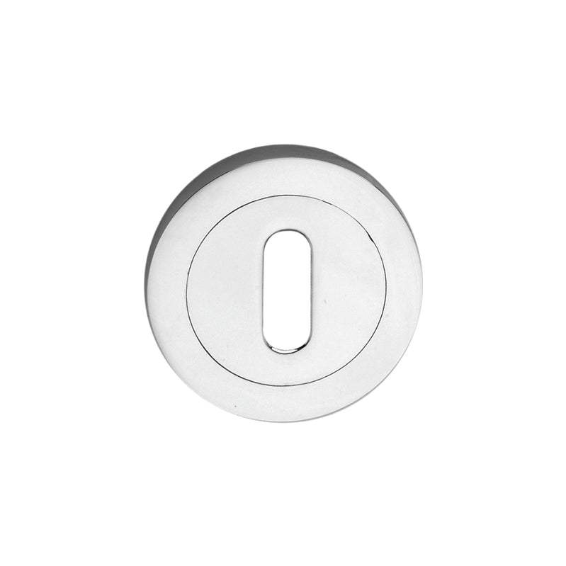 Oval Standard Escutcheon Polished Chrome-Escutcheons-Yester Home