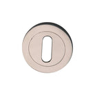 Oval Standard Escutcheon Satin Nickel-Escutcheons-Yester Home
