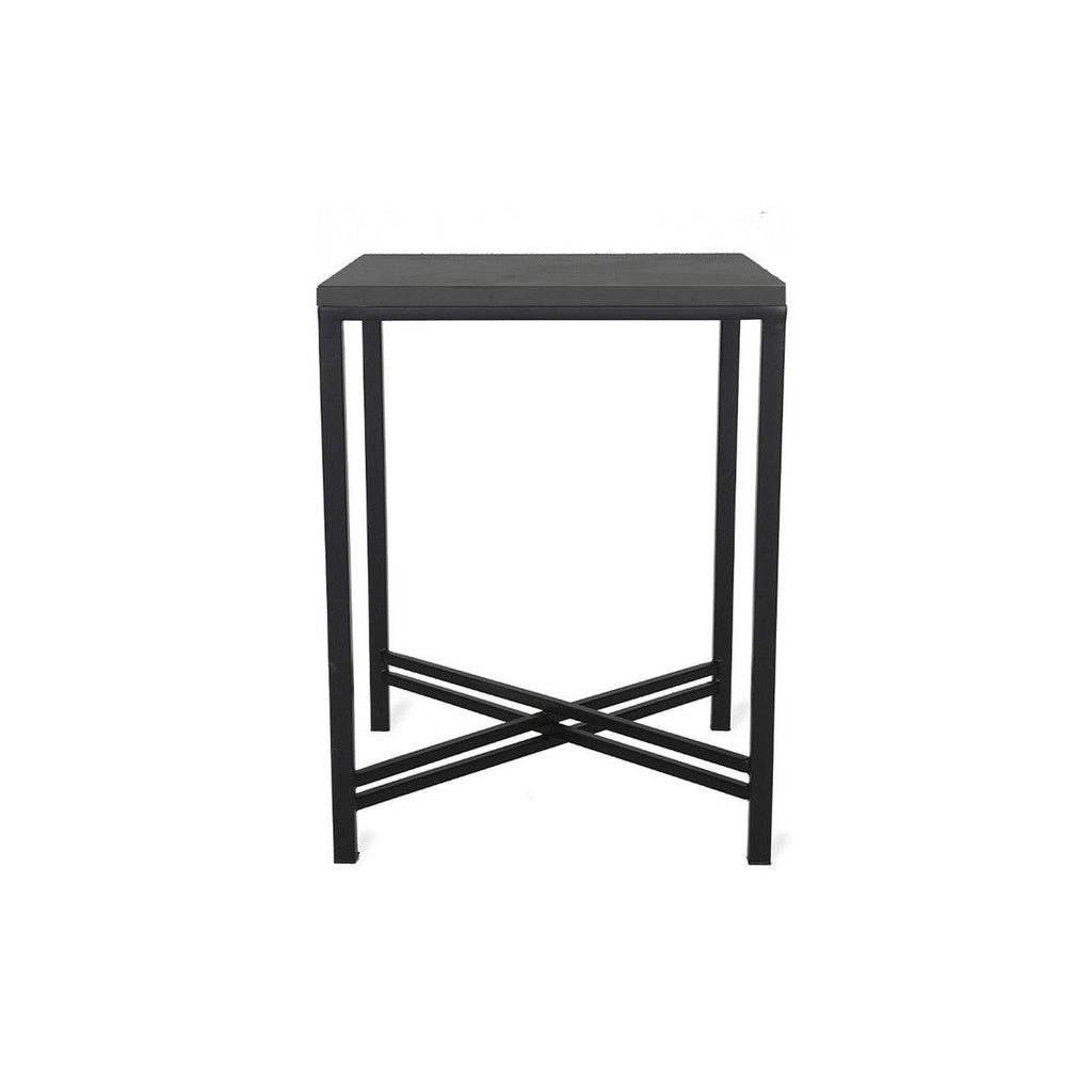 Oxford Side Table - Black Marble