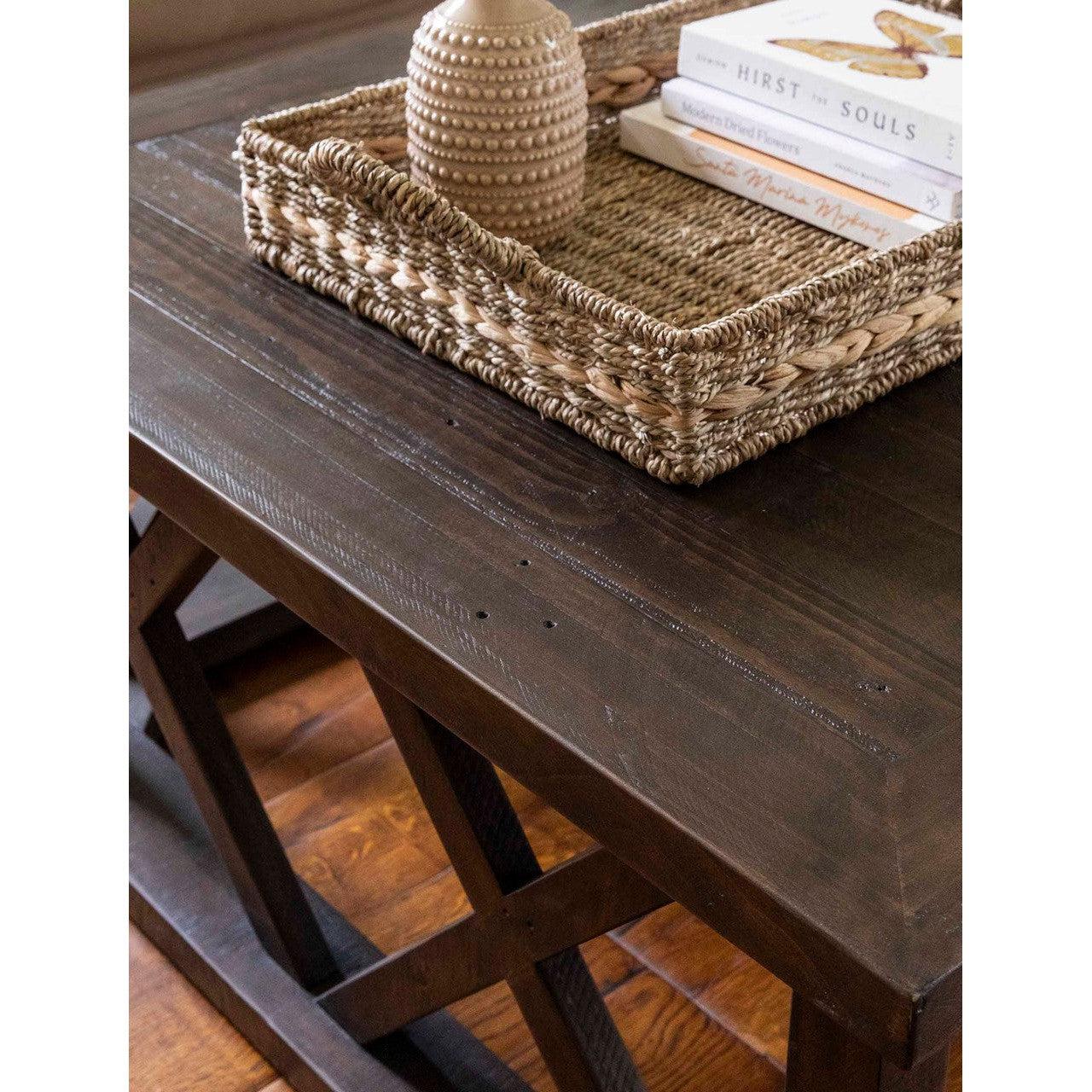 Oxhill Coffee Table | Square | Antique Brown - Coffee & Side Tables - Garden Trading - Yester Home