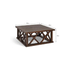 Oxhill Coffee Table | Square | Antique Brown - Coffee & Side Tables - Garden Trading - Yester Home