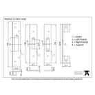 PVD ½" Euro Dead Lock Rebate Kit | From The Anvil-Deadlocks & Deadbolts-Yester Home