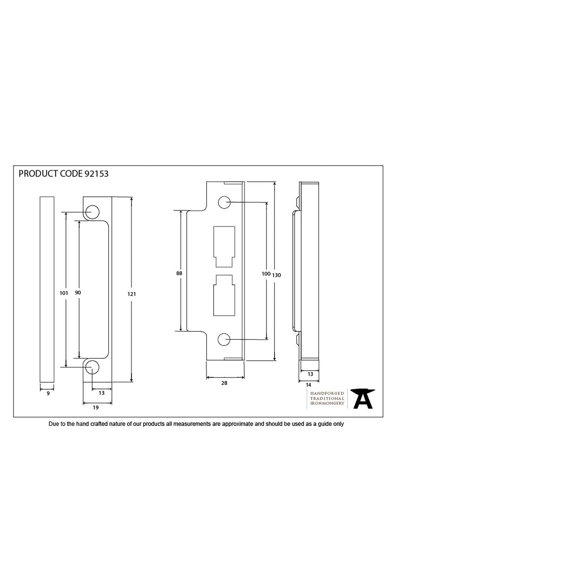 PVD ½" Rebate Kit For 91115/91113 | From The Anvil - Horizontal Locks - From The Anvil - Yester Home
