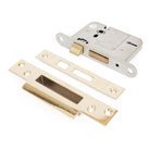 PVD 3" 5 Lever BS Sash Lock | From The Anvil - Sash Locks - From The Anvil - Yester Home