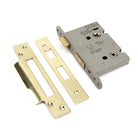 PVD 3" Heavy Duty Bathroom Mortice Lock | From The Anvil-Bathroom Locks-Yester Home