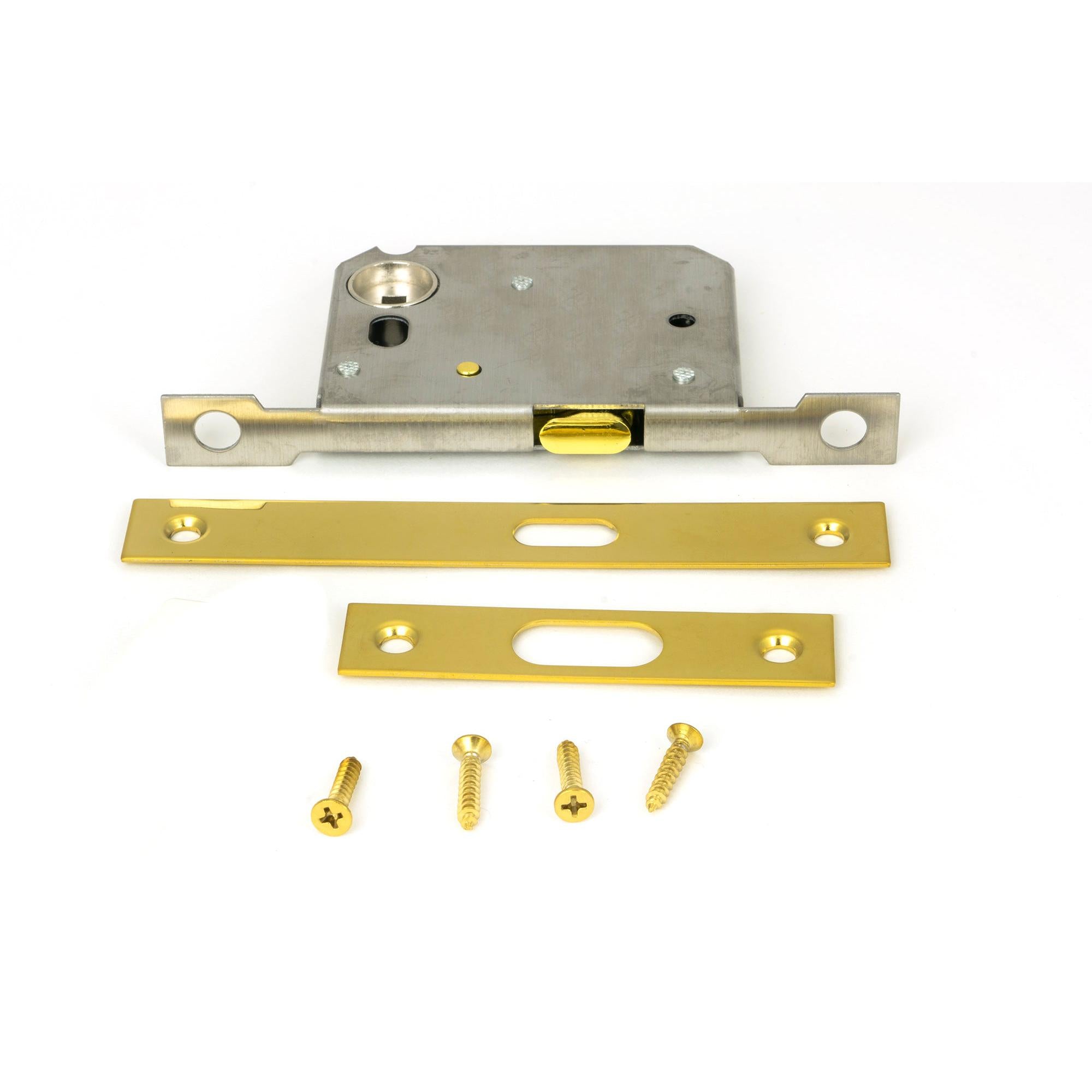 PVD 50mm Sliding Door Lock | From The Anvil - Sliding Door Locks - From The Anvil - Yester Home