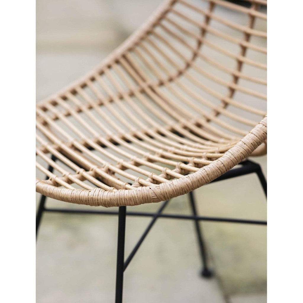 Pair of Hampstead Scoop Chairs - PE Bamboo
