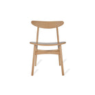 Pair of Longcot Dining Chairs - Oak-Indoor Furniture-Yester Home