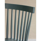 Pair of Spindle Back Chairs in Forest Green-Dining Chairs & Benches-Yester Home