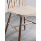 Pair of Spindle Back Chairs in Oak-Dining Chairs & Benches-Yester Home
