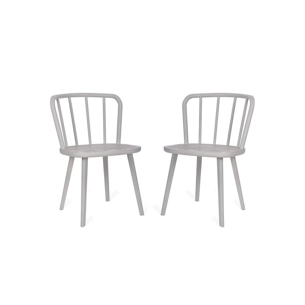 Pair of Uley Chairs in Lily White