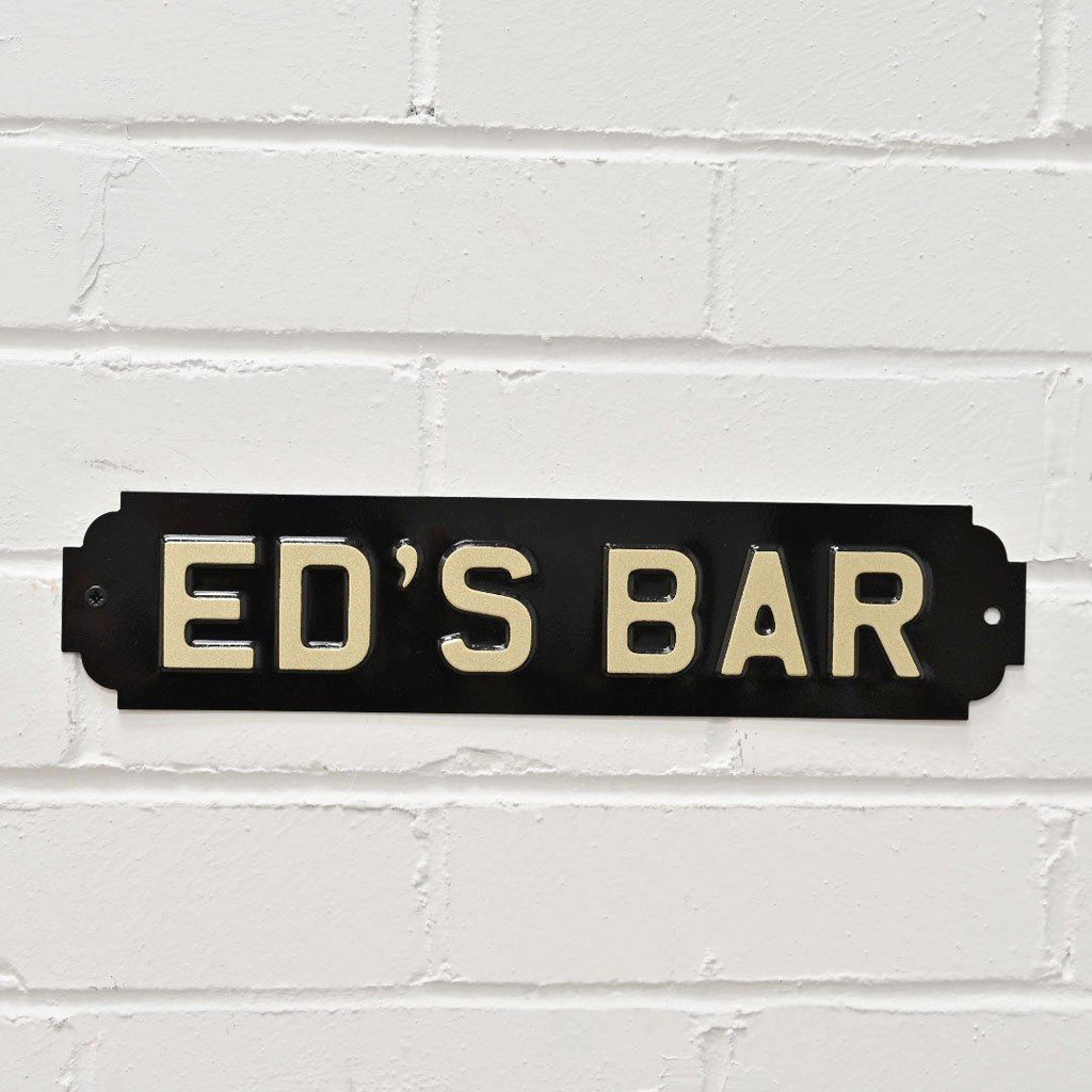 Personalised Bar Sign