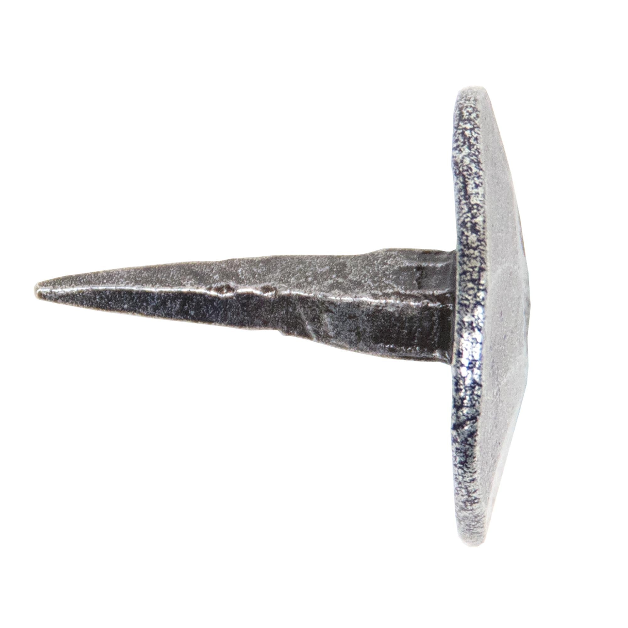 Pewter 1" Handmade Nail (20mm HD DIA) | From The Anvil - Nails - From The Anvil - Yester Home
