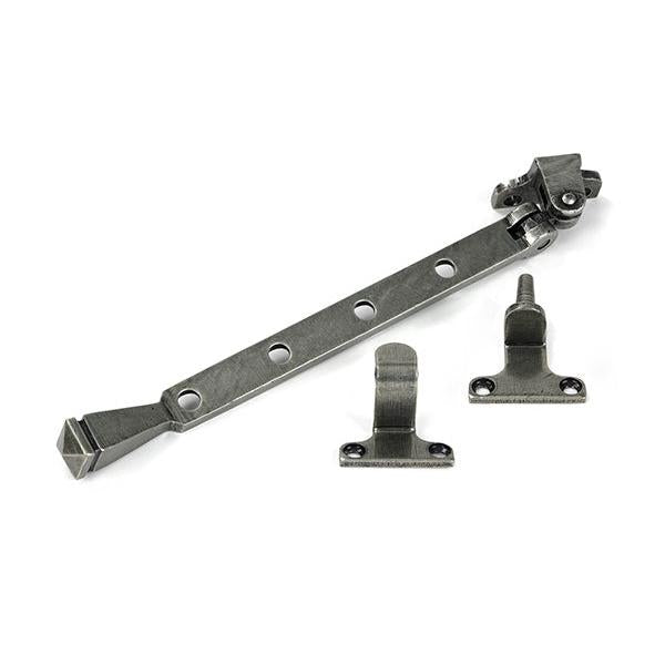 Pewter 10" Avon Stay (Steel Window) - Stays - From The Anvil - Yester Home