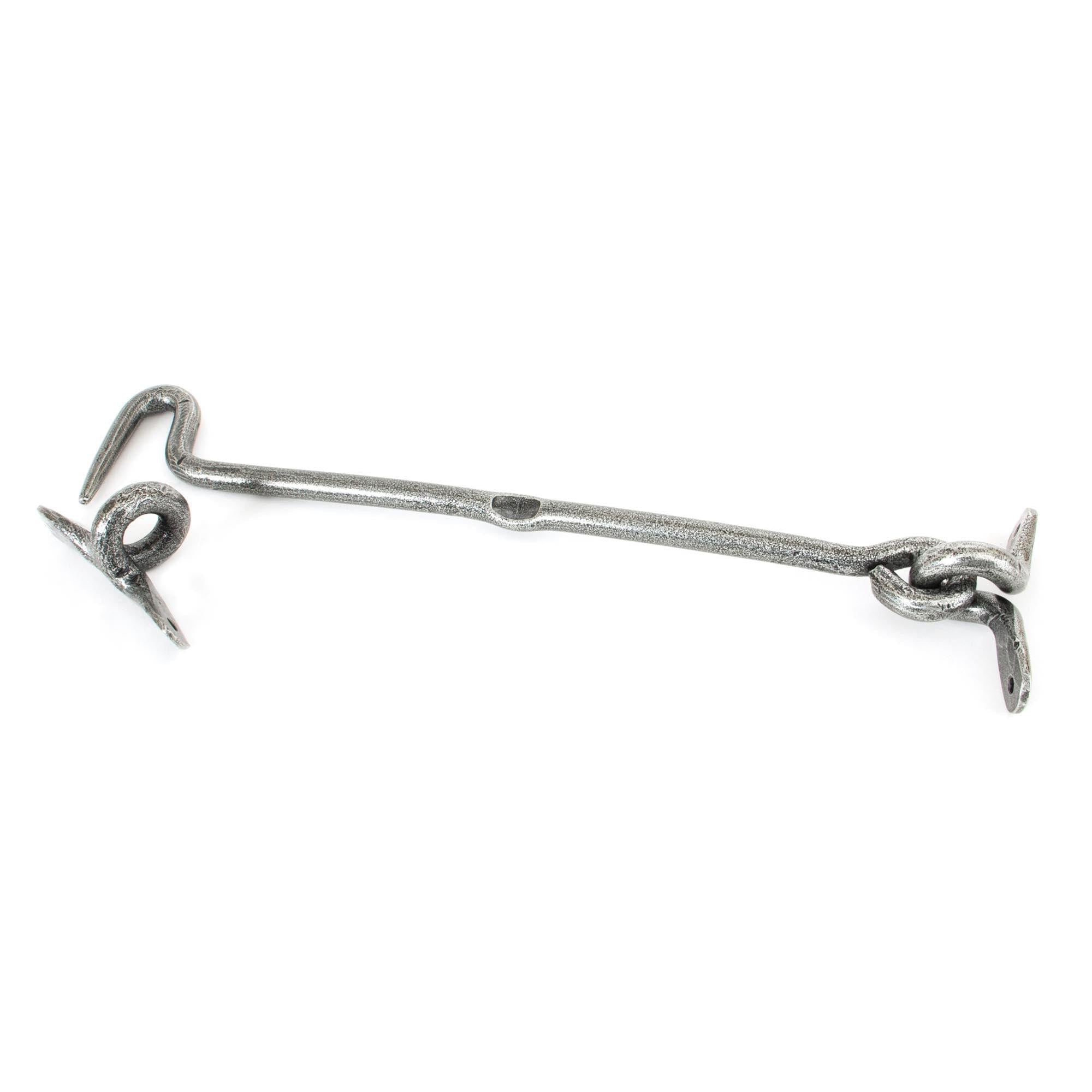 Pewter 10" Forged Cabin Hook | From The Anvil - Cabin Hooks - From The Anvil - Yester Home