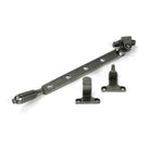 Pewter 10" Reeded Stay (Steel Window) - Stays - From The Anvil - Yester Home