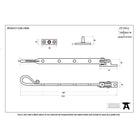 Pewter 10" Shepherd's Crook Stay | From The Anvil-Stays-Yester Home