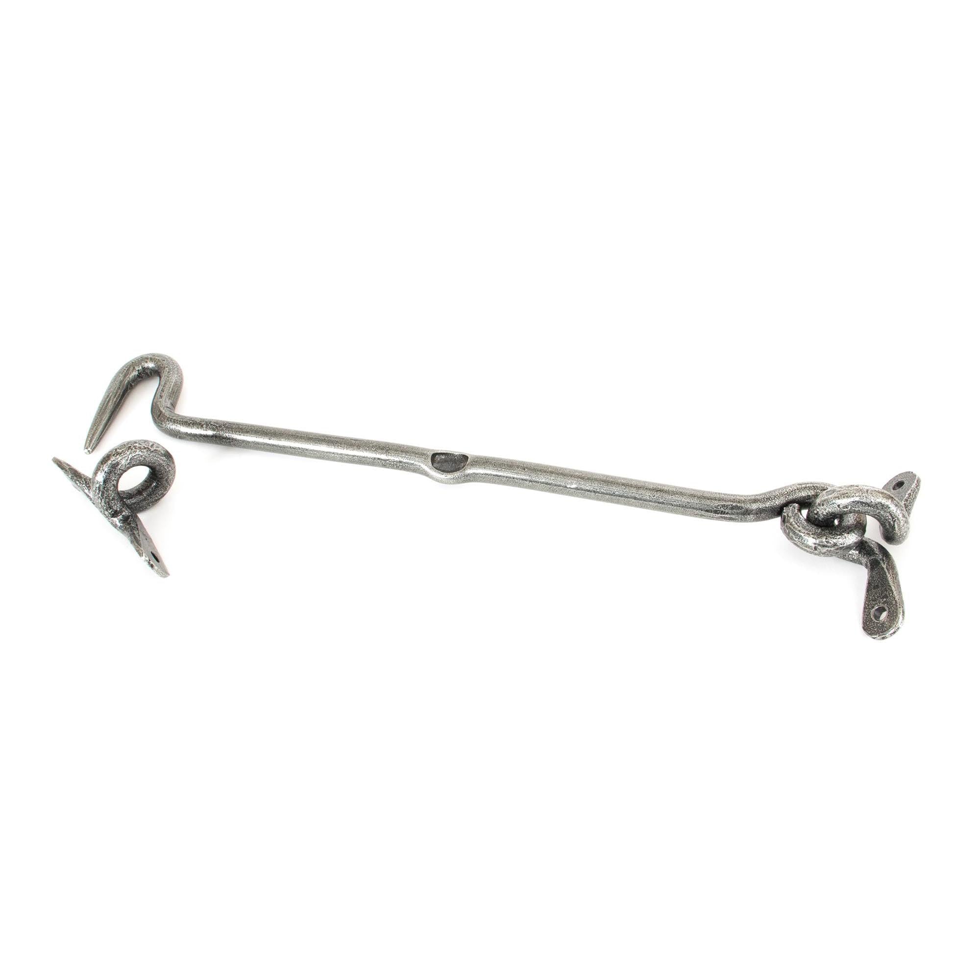 Pewter 12" Forged Cabin Hook | From The Anvil - Cabin Hooks - From The Anvil - Yester Home