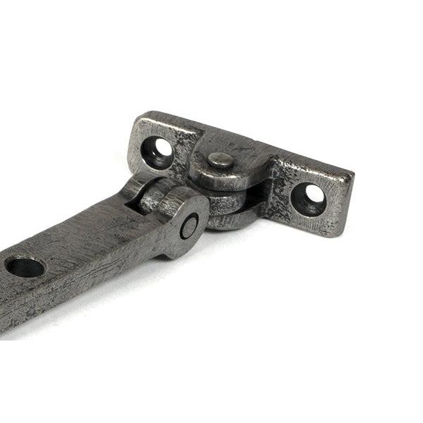 Pewter 12" Hammered Newbury Stay | From The Anvil-Stays-Yester Home
