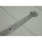 Pewter 12" Penny End T Hinge (pair) | From The Anvil-T Hinges-Yester Home