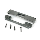 Pewter ½" Rebate Kit for Euro Dead Lock - Deadlocks & Deadbolts - From The Anvil - Yester Home