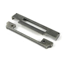 Pewter ½" Rebate Kit for Euro Sash Lock - Euro Locks - From The Anvil - Yester Home
