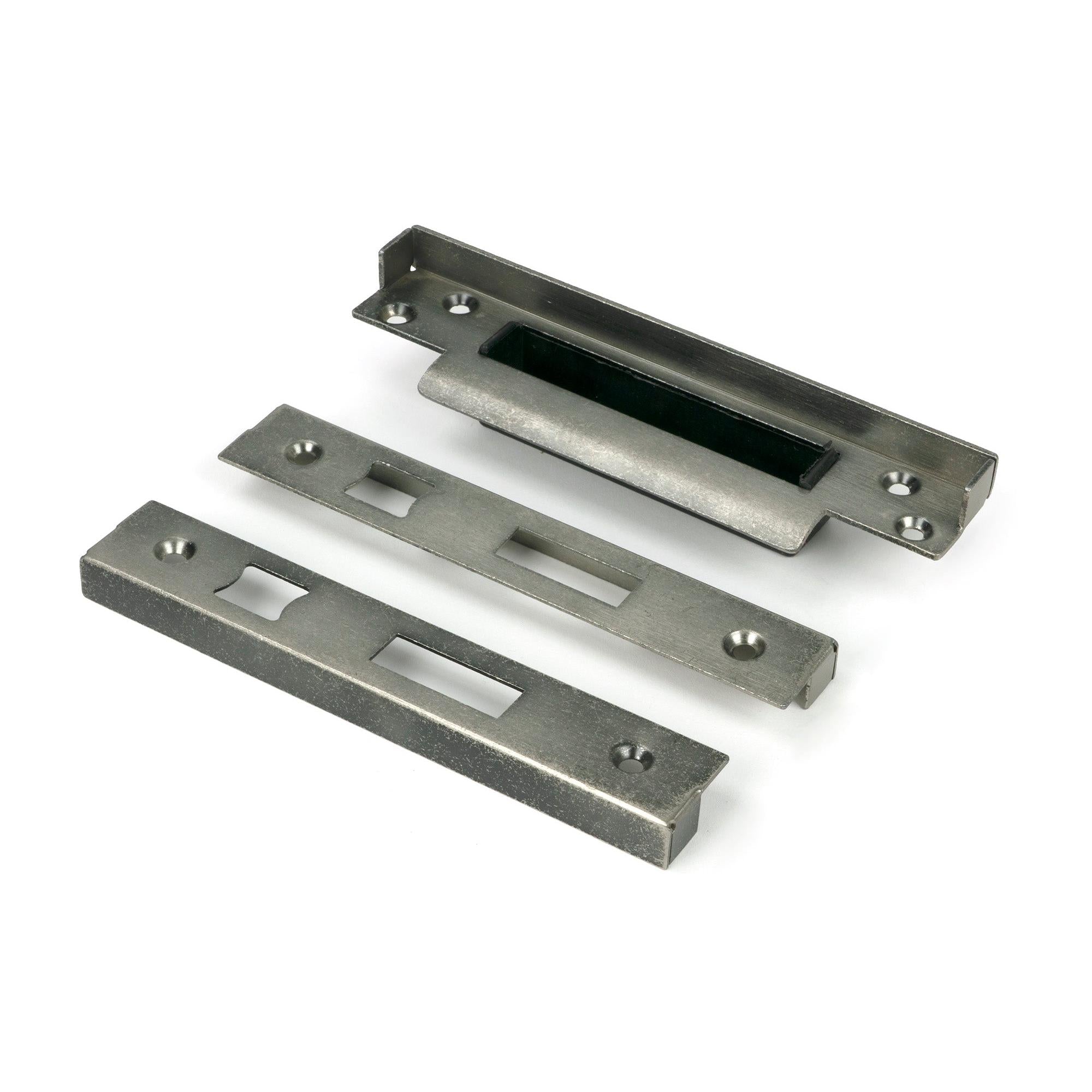 Pewter ½" Rebate Kit for Sash Lock - Sash Locks - From The Anvil - Yester Home