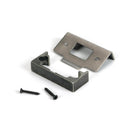 Pewter ½" Rebate Kit for Tubular Mortice Latch - Latches - From The Anvil - Yester Home