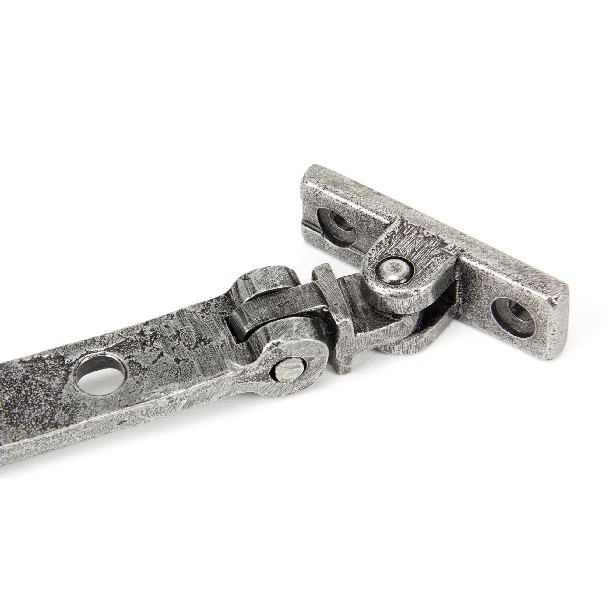 Pewter 12" Shropshire Window Stay | From The Anvil - Stays - From The Anvil - Yester Home