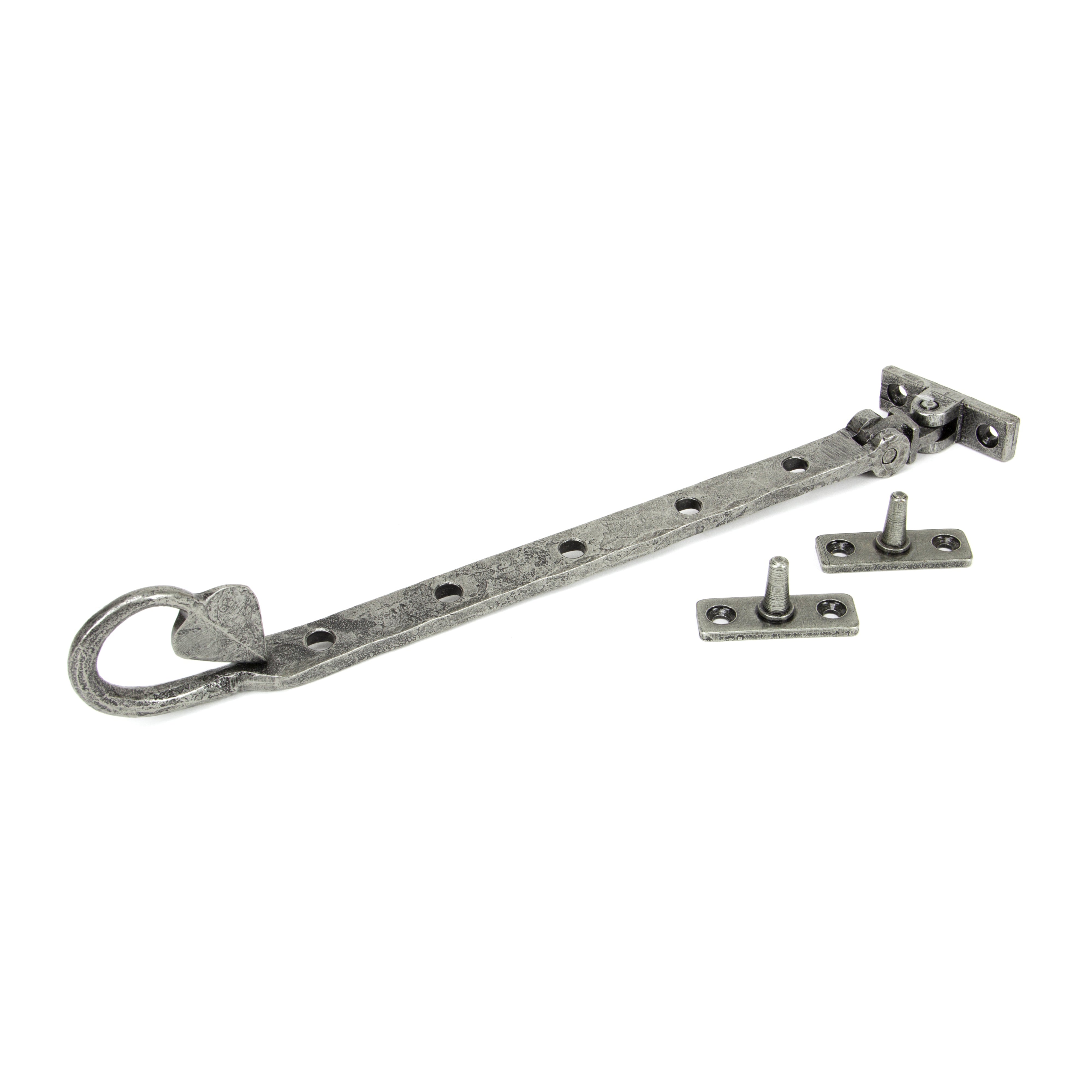 Pewter 12" Shropshire Window Stay | From The Anvil-Stays-Yester Home