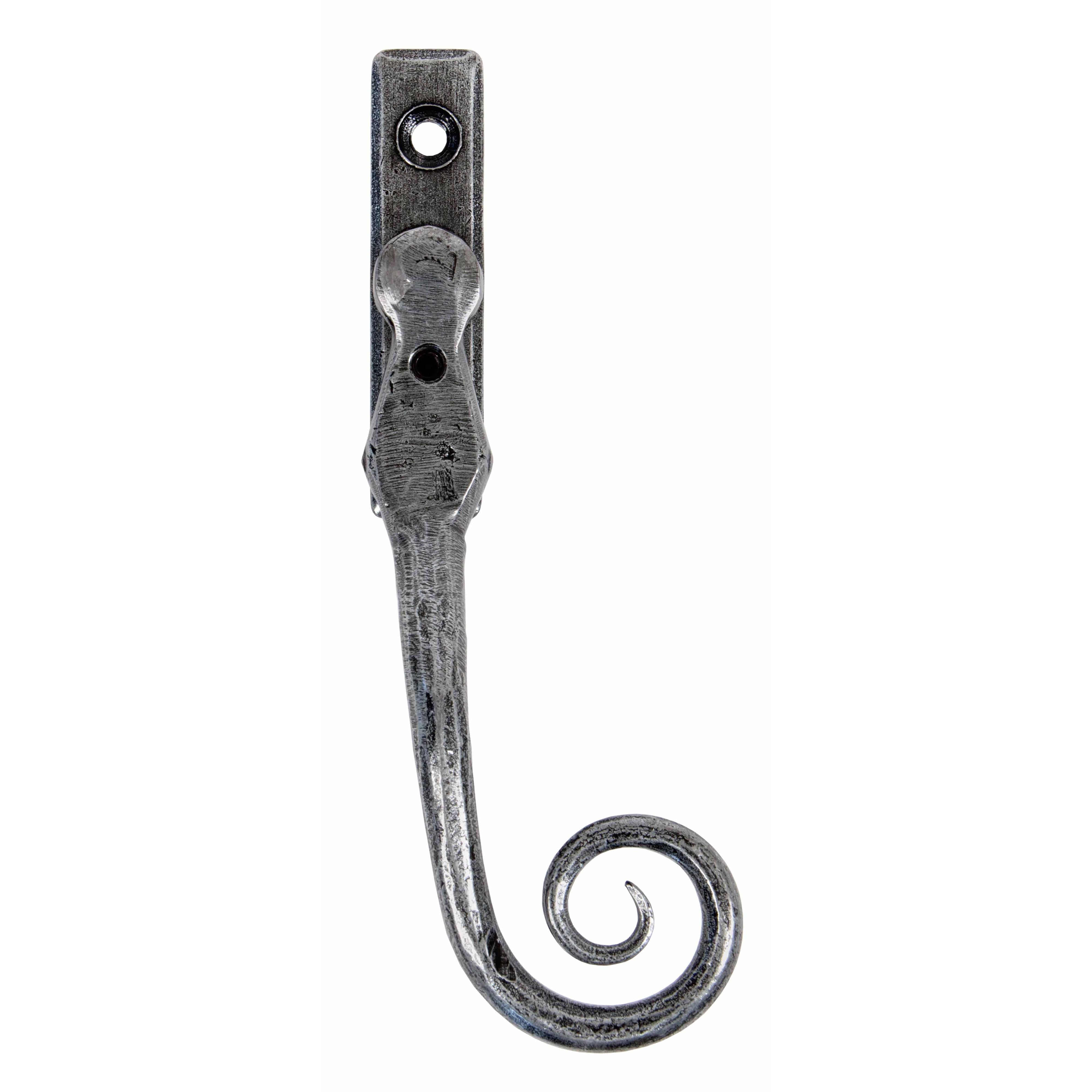 Pewter 16mm Monkeytail Espag - RH | From The Anvil - Espag. Fasteners - From The Anvil - Yester Home