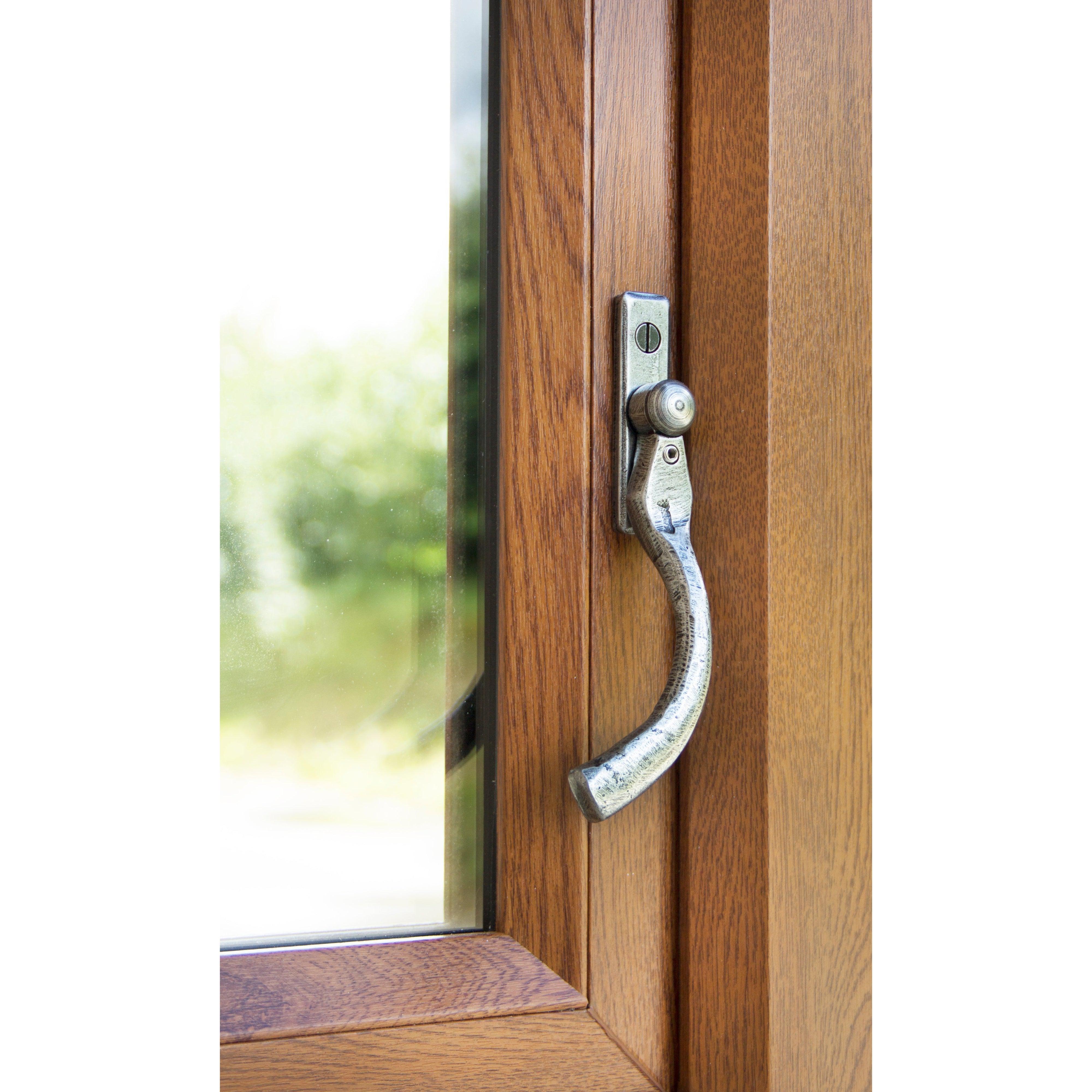Pewter 16mm Peardrop Espag - LH | From The Anvil-Espag. Fasteners-Yester Home