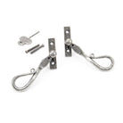 Pewter 16mm Shepherd's Crook Espag - RH | From The Anvil - Espag. Fasteners - From The Anvil - Yester Home