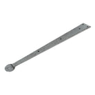 Pewter 18" Penny End Hinge Front (pair) | From The Anvil - Hinge Fronts - From The Anvil - Yester Home