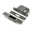 Pewter 2½" 5 Lever BS Dead Lock - Deadlocks & Deadbolts - From The Anvil - Yester Home