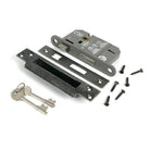 Pewter 2½" 5 Lever BS Sash Lock KA - Sash Locks - From The Anvil - Yester Home