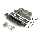 Pewter 2½" 5 Lever BS Sash Lock KA - Sash Locks - From The Anvil - Yester Home