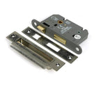 Pewter 2½" Heavy Duty Bathroom Mortice Lock - Bathroom Locks - From The Anvil - Yester Home