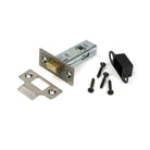 Pewter 2½" Tubular Mortice Latch - Latches - From The Anvil - Yester Home