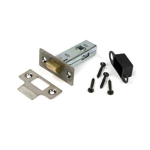 Pewter 2½" Tubular Mortice Latch - Latches - From The Anvil - Yester Home