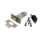 Pewter 2½" Tubular Mortice Latch - Latches - From The Anvil - Yester Home