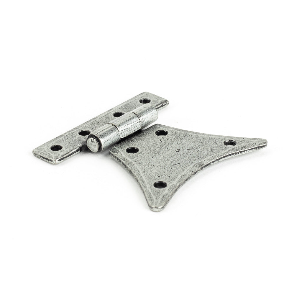 Pewter 2" Half Butterfly Hinge (pair) | From The Anvil