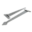 Pewter 22" Arrow Head T Hinge (pair) | From The Anvil - T Hinges - From The Anvil - Yester Home