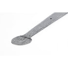 Pewter 22" Penny End T Hinge (pair) | From The Anvil-T Hinges-Yester Home